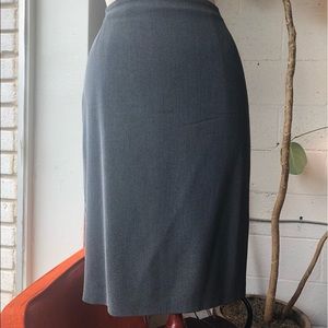 Gianni Versace Couture greenish gray pencil skirt